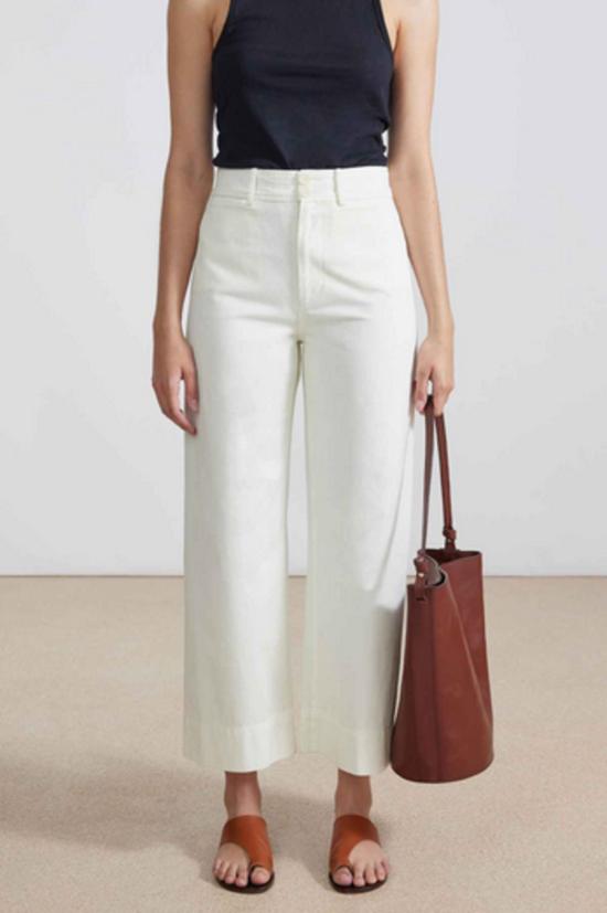  어피스 어파트 스트레이트 팬츠 Apiece Apart Chino Merida Pant Cream