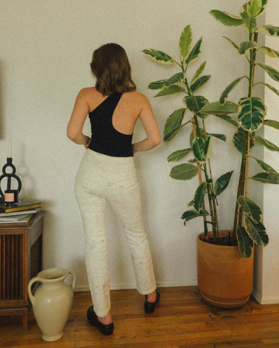  팔로마울 스트레이트 팬츠 팔로마 울 라멘 팬츠 오프 화이트 - PALOMA WOOL