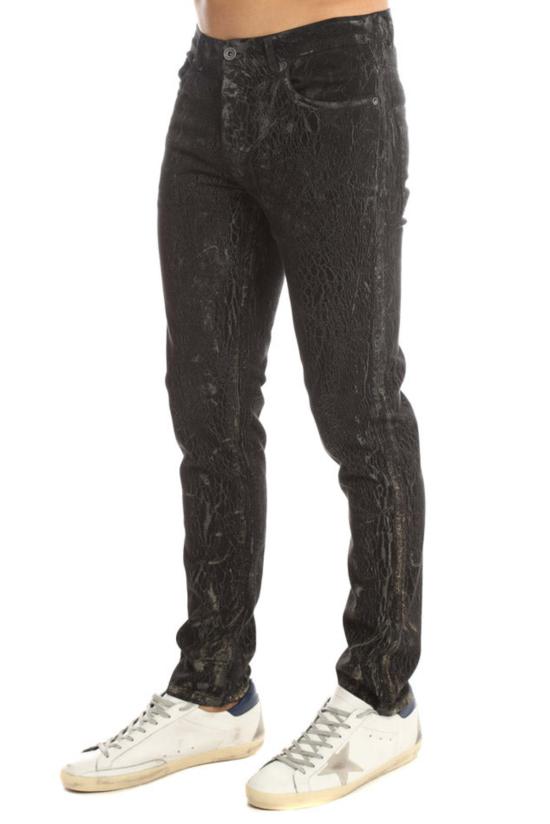  Robert Geller 데님 팬츠 로버트 겔러 타입 2 S 데님 진 샤터드 블랙 - OTHER BRANDS