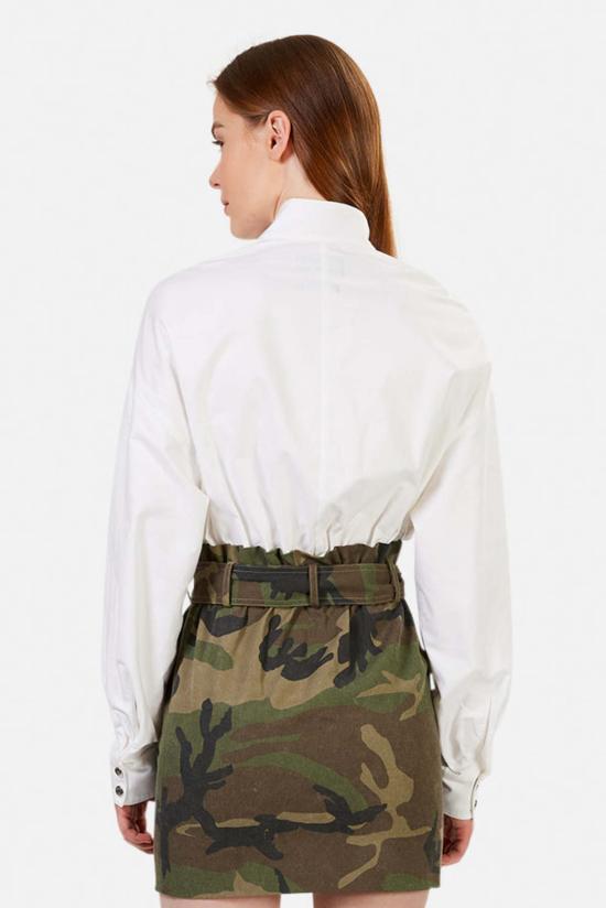  알티에이 숏 원피스 니콜라 콤보 드레스 화이트 - RTA