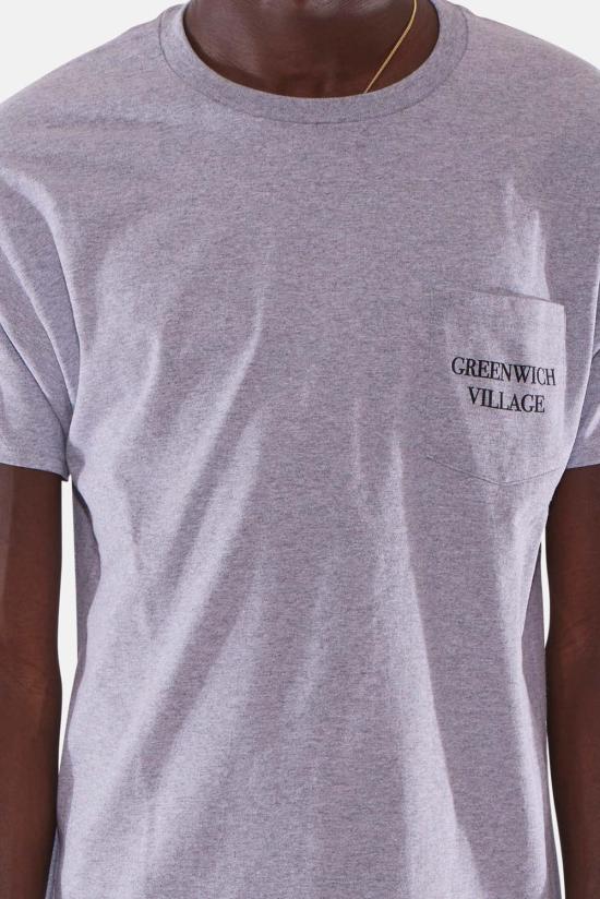  블루&크림 반팔 티셔츠 BNCUPS23 04 GRAY - BLUE&CREAM