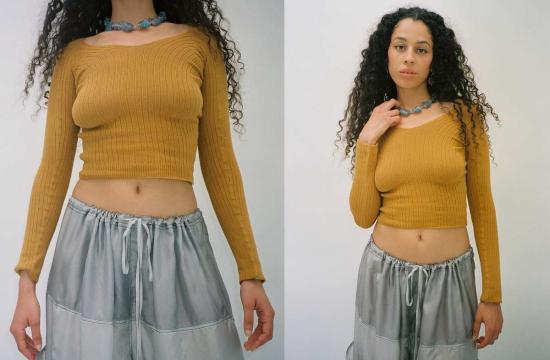  베이스레인지 긴팔 티셔츠 타이츠 롱슬리브 - BASERANGE