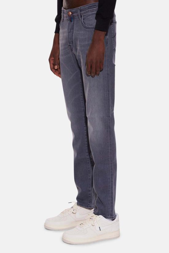  야콥코헨 데님 팬츠 Jacob Cohen Bard 데님 미디엄 구리 스티치 그레이 - JACOB COHËN