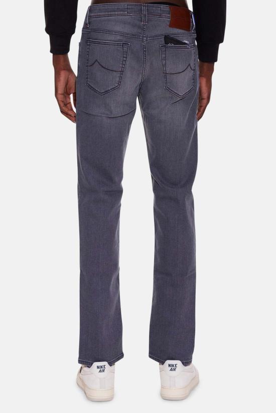  야콥코헨 데님 팬츠 Jacob Cohen Bard 데님 미디엄 구리 스티치 그레이 - JACOB COHËN