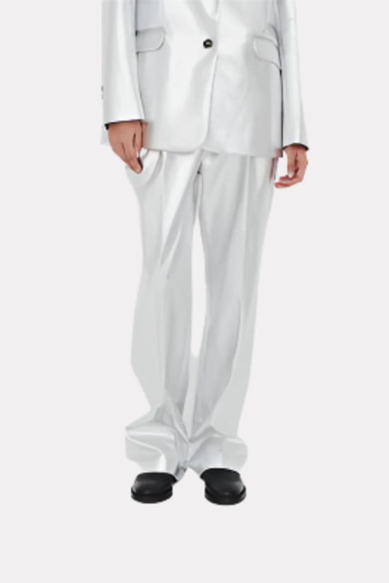  더 가먼트 스트레이트 팬츠 가먼트 앤디 팬츠 실버