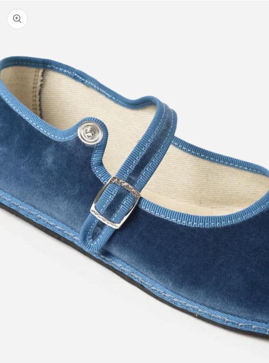  비비 베네치아 힐/펌프스 비비베네치아 메리제인 벨벳 훌라나 샌들 Delfina/Doge/Blu - VIBI VENEZIA