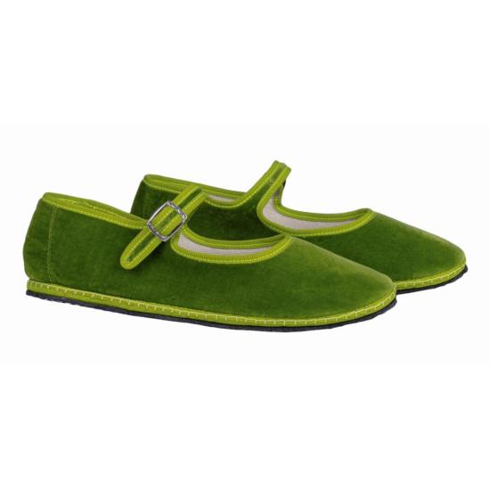  비비 베네치아 힐/펌프스 비비베네치아 메리제인 벨벳 훌라나 샌들 Delfina/Doge/Blu - VIBI VENEZIA