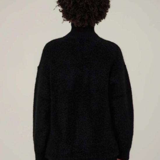  베어 니트웨어 스웨터 빌리 지퍼 - BARE KNITWEAR