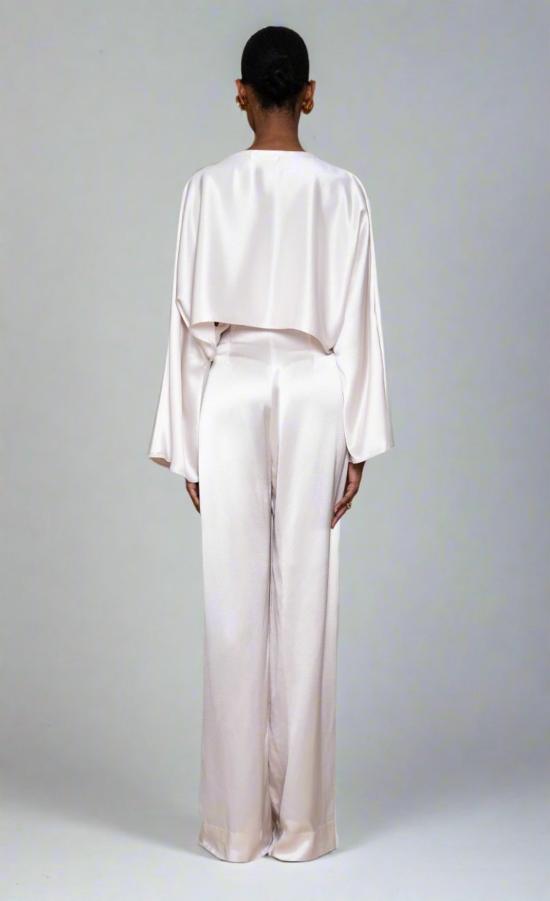  논살란트 레이블 민소매 티셔츠 논차란트 라벨 엘레나 크롭 샴페인 - NONCHALANT LABEL