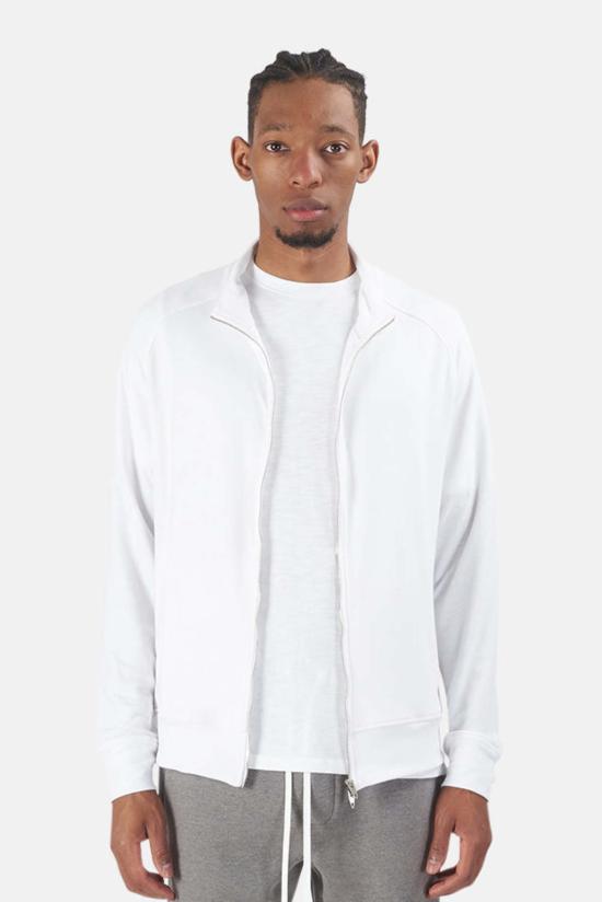  Wheelers.V 긴팔 셔츠 Garros 풀 지퍼 후드 티셔츠 여름 화이트