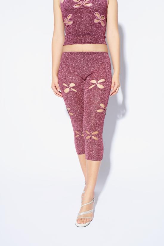  J.Kim 스트레이트 팬츠 루렉스 레깅스 핑크 - OTHER BRANDS