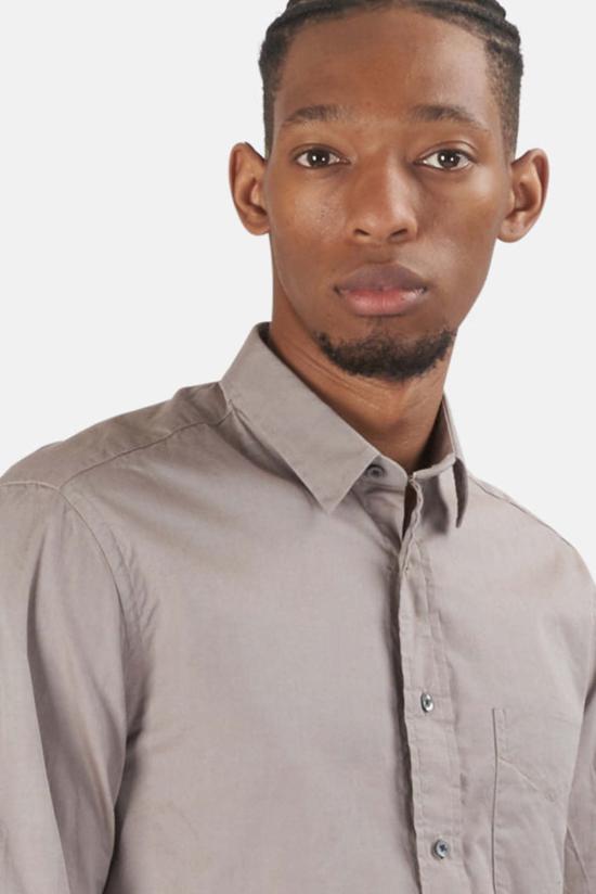  Blue&Cream 긴팔 셔츠 블루&크림 핀포인트 버튼 다운  퍼티 - BLUE&CREAM