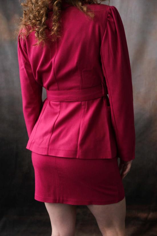  Tach Clothing 데님 스커트 타치 클로딩 카이 스커트 마젠타 - OTHER BRANDS