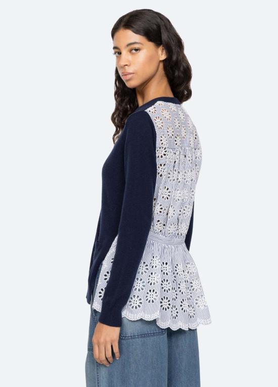  씨뉴욕 가디건 Sea Ny Lennon 카디건 네이비 - SEA NY