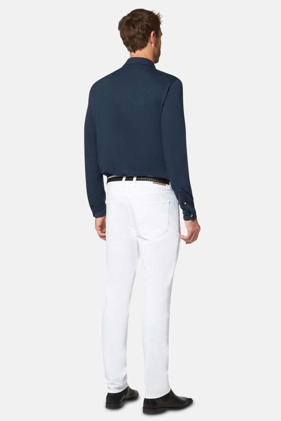  볼리올리 후드 티셔츠 Boglioli 긴팔 폴로 네이비 - BOGLIOLI