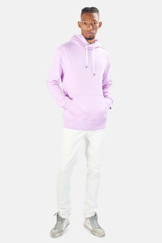  Blue&Cream 후드 티셔츠 블루&크림 선셋 후드 풀오버 페이디드 라벤더 - BLUE&CREAM