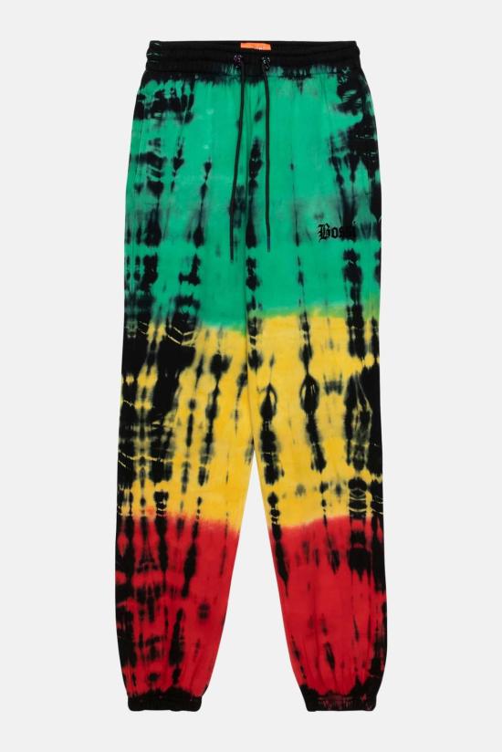  보씨 트레이닝/조거 팬츠 Bossi Rasta 스웨트팬츠 타이 다이