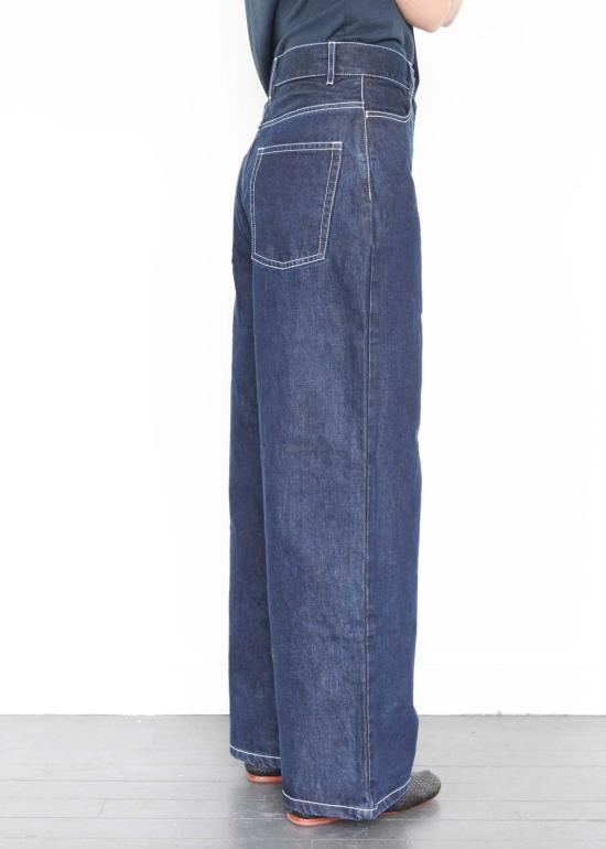  코우토우 데님 팬츠 세일러 진 인디고 데님 - KOWTOW