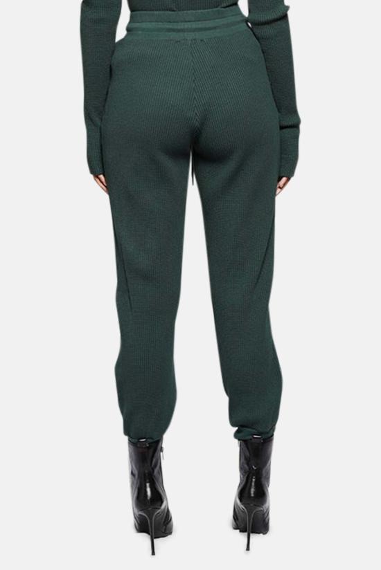  더레인지 스트레이트 팬츠 레인지 점보 스타크 써멀 버튼 조거 에메랄드 - THE RANGE