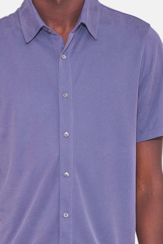  Blue&Cream 반팔 셔츠 블루&크림 반팔 마이크로 피케  블루 - BLUE&CREAM