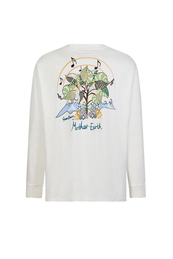  하우스오브써니 긴팔 티셔츠 하우스 오브 선니 플랜타시아 스케이트 티 퓨어 화이트 - HOUSE OF SUNNY