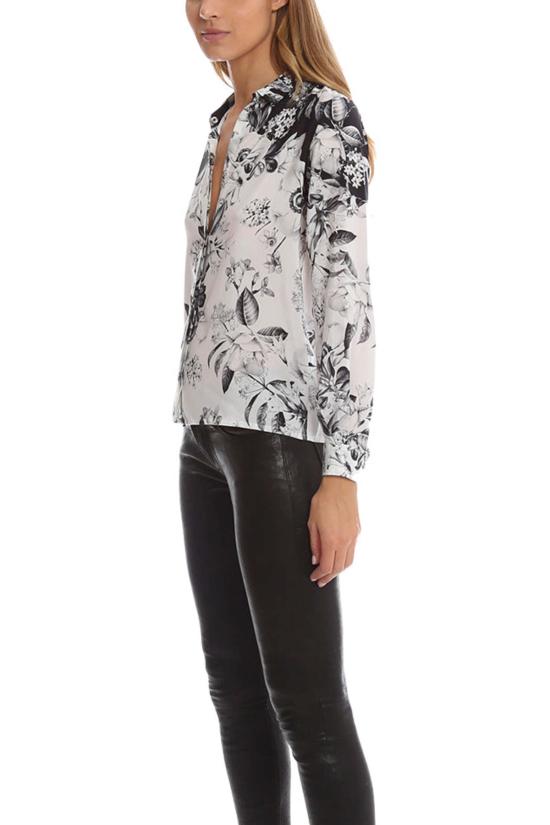  Roseanna 셔츠 밴드 고스포드  프린트 - ROSEANNA