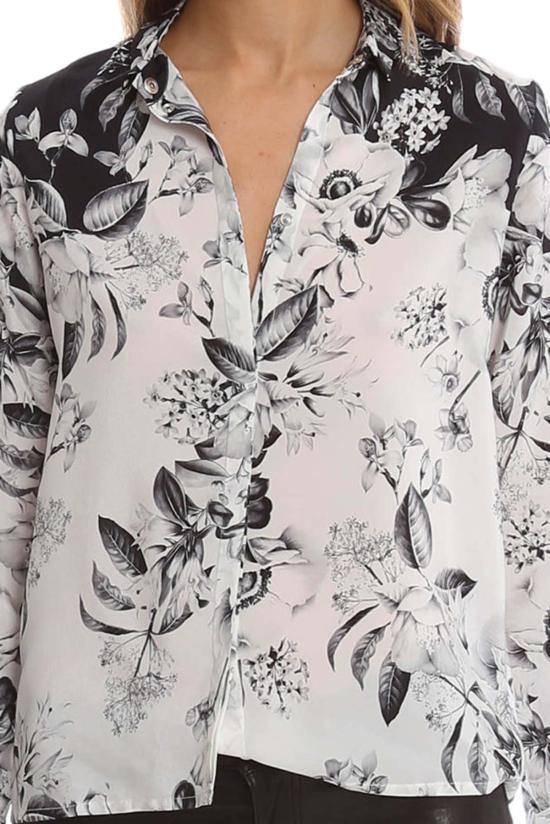  Roseanna 셔츠 밴드 고스포드  프린트 - ROSEANNA