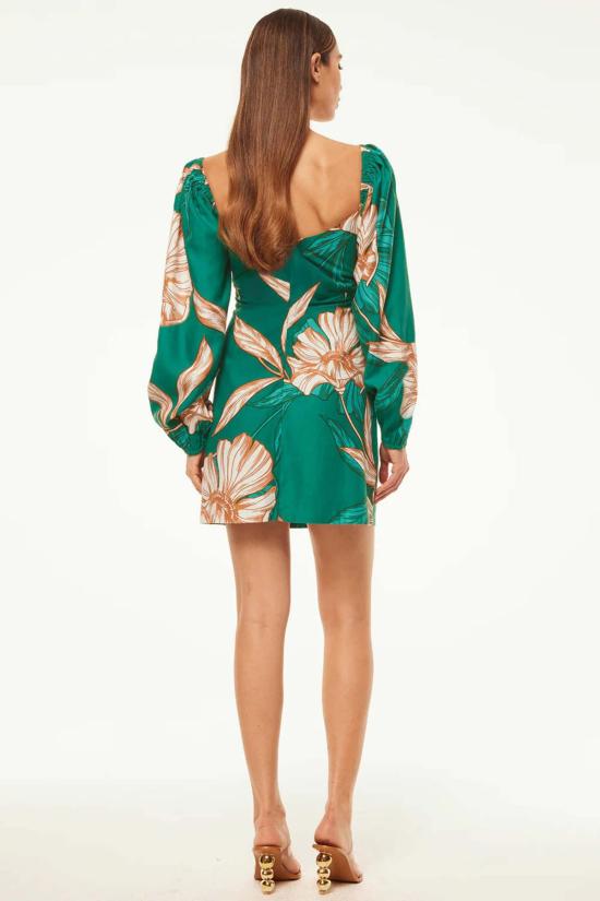  미사 로스엔젤레스 숏 원피스 Misa Los Angeles Nina 드레스 Cartagena Flora - MISA LOS ANGELES