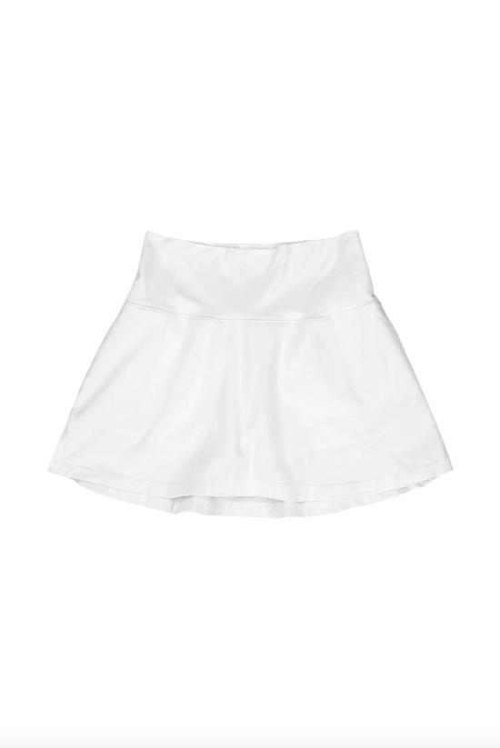  영메이븐 숏팬츠 Jungmaven Court 스커트 워시드 화이트 - JUNGMAVEN