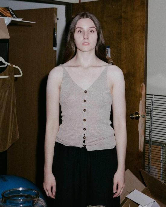  베이스레인지 민소매 티셔츠 오더 탑 - BASERANGE