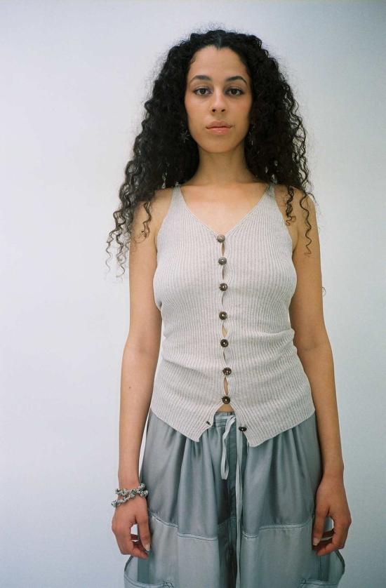  베이스레인지 민소매 티셔츠 오더 탑 - BASERANGE