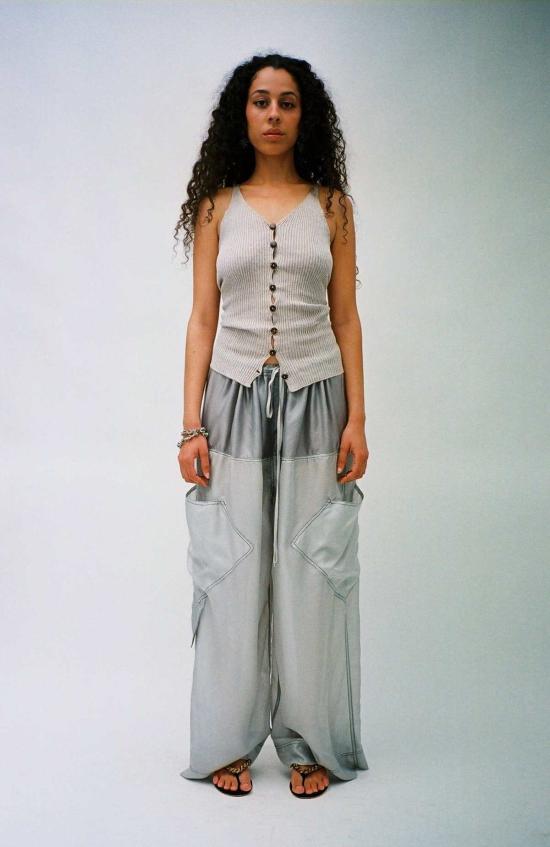  베이스레인지 민소매 티셔츠 오더 탑