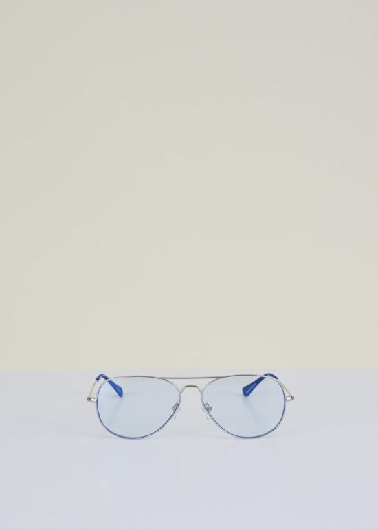  캐디스 안경 마부하이 블루 렌즈 리더 크롬 라이트 블루