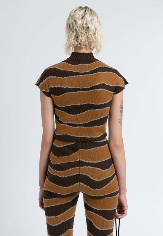  Arthur 반팔 티셔츠 아서 니트 캡 슬리브 티셔츠 - OTHER BRANDS