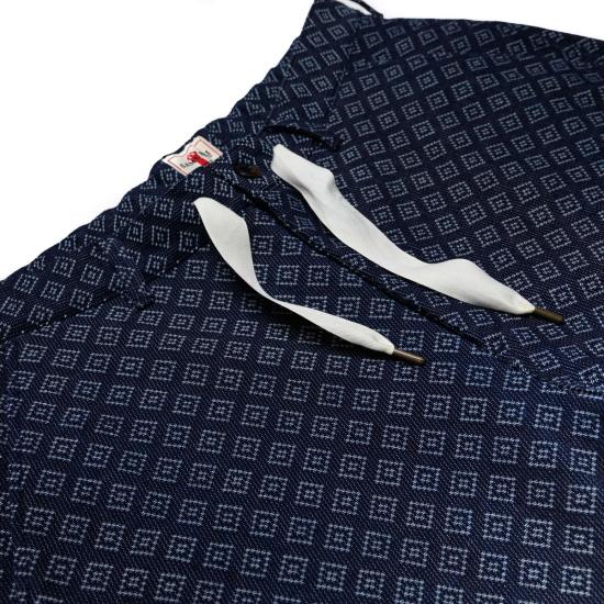  사무라이 진스 숏팬츠 Samurai Jeans Ez 내추럴 인디고 사시코 반바지 내추럴 인디고 - SAMURAI JEANS