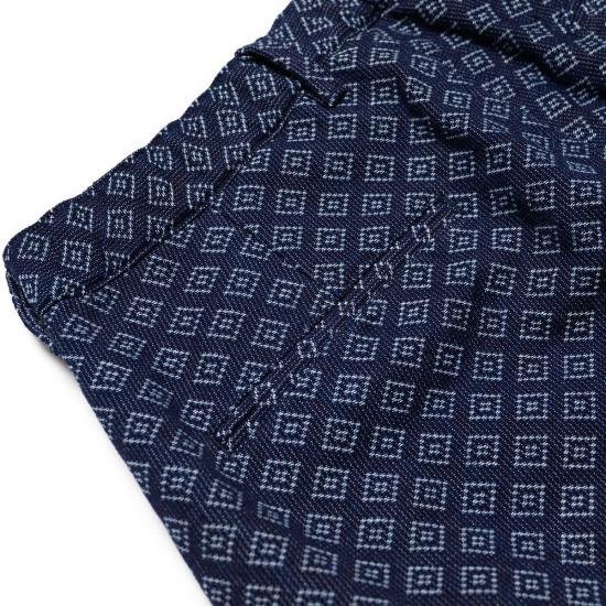  사무라이 진스 숏팬츠 Samurai Jeans Ez 내추럴 인디고 사시코 반바지 내추럴 인디고 - SAMURAI JEANS