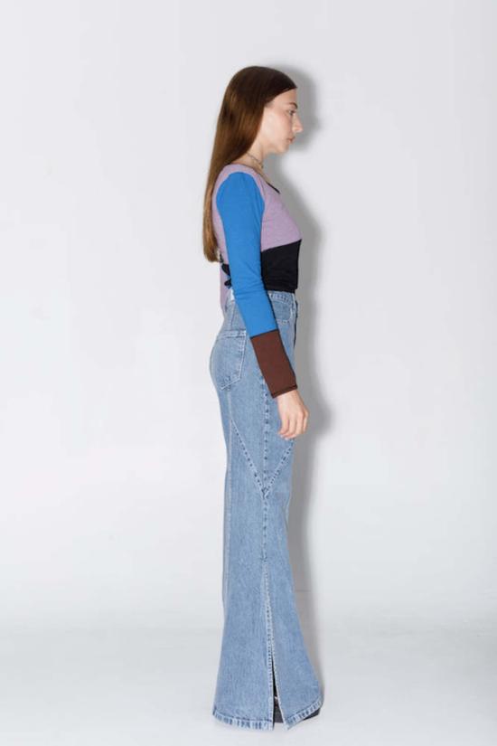  Mandinga 데님 원피스 스노이 피그  미디엄 워시 - OTHER BRANDS