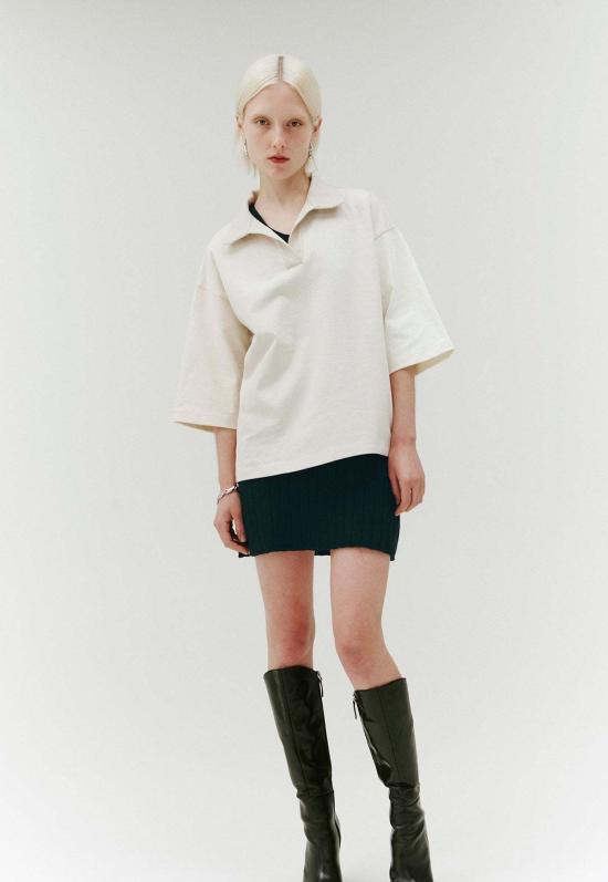  퍼머넌트 베케이션 반팔 티셔츠 패럴렐 티 에크루