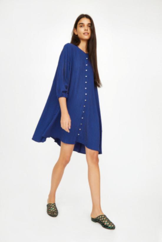  Roseanna 숏 원피스 로잔나 미나 멜리나 드레스 블루 - OTHER BRANDS