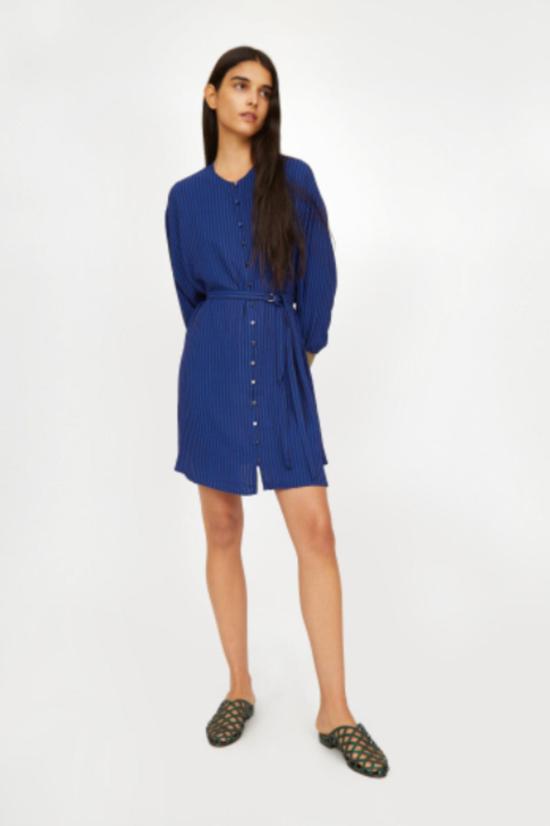  Roseanna 숏 원피스 로잔나 미나 멜리나 드레스 블루 - OTHER BRANDS