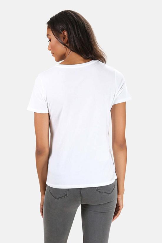  마제스틱필라쳐 반팔 티셔츠 Majestic Filatures 코튼 실크 V넥 티셔츠 블랑 - MAJESTIC FILATURES