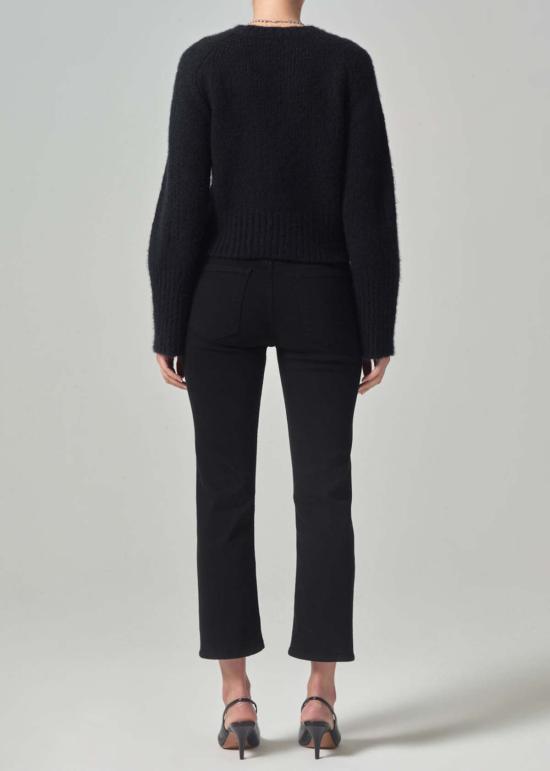  시티즌 오브 휴머니티 데님 팬츠 이솔라 크롭 부츠 블랙 - CITIZEN OF HUMANITY