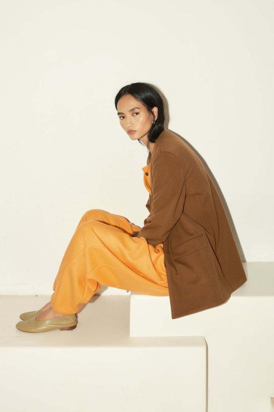  다두라 수트 자켓 다투라 브러시드 울 블레이저 아벨라나 - DATURA