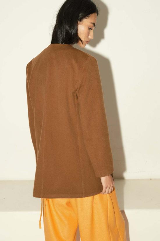  다두라 수트 자켓 다투라 브러시드 울 블레이저 아벨라나 - DATURA