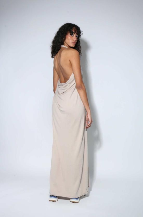  익스트림캐시미어 롱 원피스 익스트림 캐시미어 로켓 드레스 포터리 - EXTREME CASHMERE