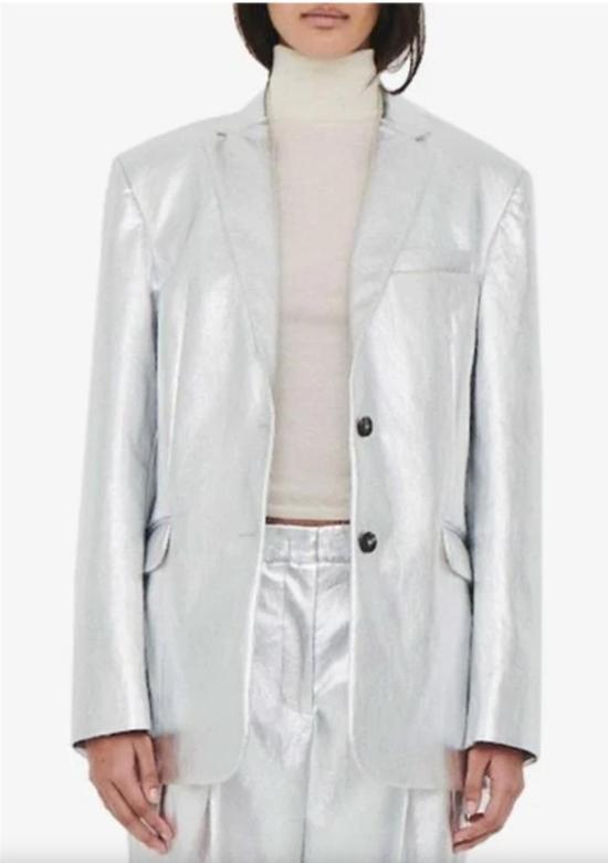  더 가먼트 수트 자켓 가먼트 앤디 블레이저 실버 - THE GARMENT
