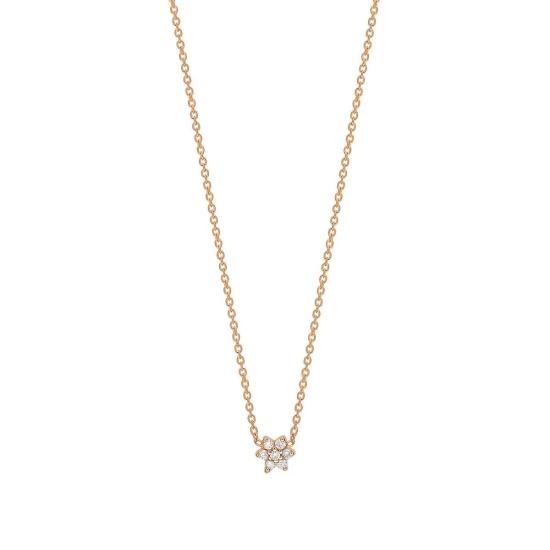  Ginette NY 목걸이/팬던트 Ginette Ny 미니 다이아몬드 스타 목걸이 골드