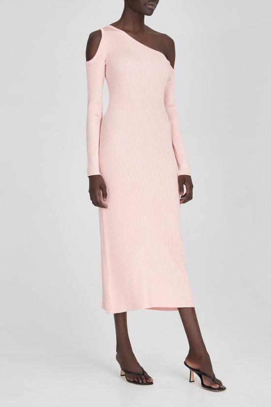  시그니피컨트 아더 숏 원피스 Significant Other 벨 니트 드레스 라이트 머스크 - SIGNIFICANT OTHER