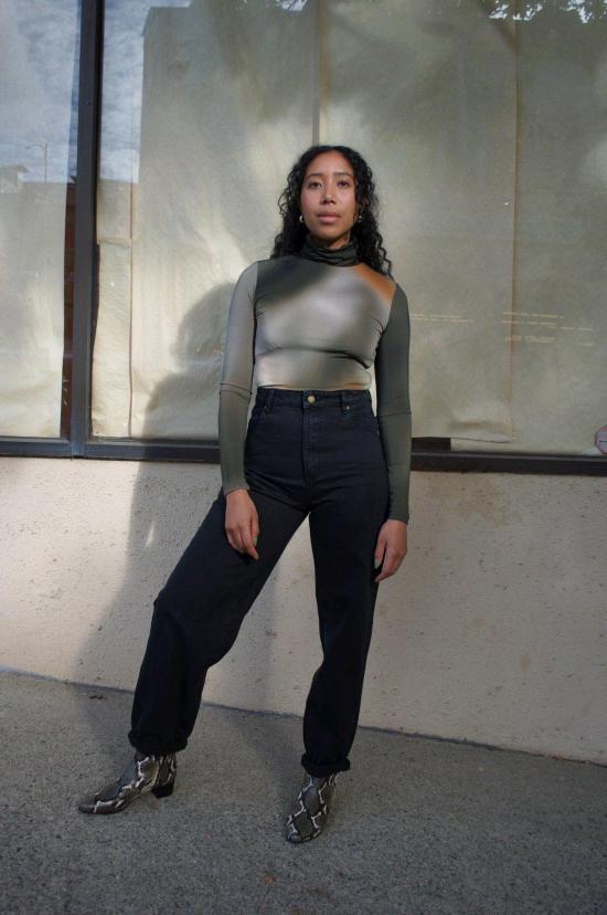  롤라스 데님 팬츠 제니 진 블랙 - ROLLAS