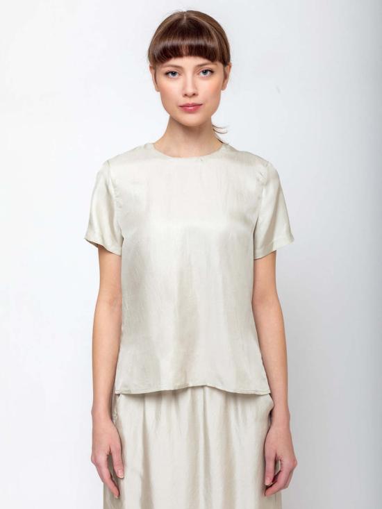  레이첼 코미 민소매 티셔츠 델마라 탑 도브 - RACHEL COMEY